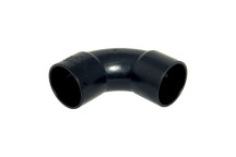 FLOPLAST 40MM BLACK ABS 92.5*BEND WS15B