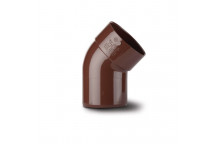 TULPINGS 110MM X135DG SOIL O/SET BND SOLVENT SOCKET/SPIGOT BROWN