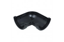 FLOPLAST 112MM BLACK 90* ANGLE RA1B