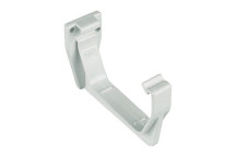 FLOPLAST 114MM WHITE SQUARELINE GUTTER FASCIA BRACKET FLORKS1
