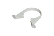 FLOPLAST 110MM WHITE PIPE CLIP SP82W