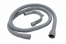 WASHING MACHINE OUTLET HOSE 2.5M GREY