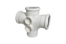 FLOPLAST 110MMWHITE 92.5*DBLE.BRANCH SP230W