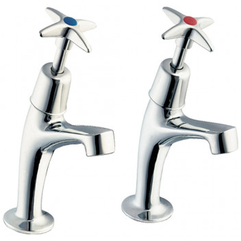 DEVA XTOP 1/2 SINK TAPS PAIR
