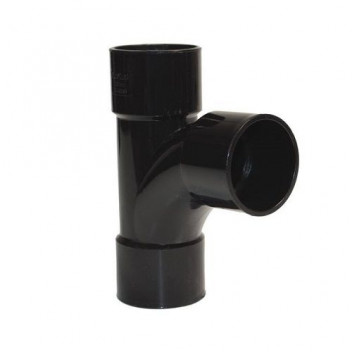FLOPLAST 50MM BLACK ABS TEE WS24B