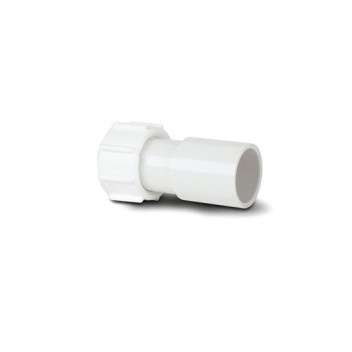 POLYPIPE SOLVENT WELD STRAIGHT ADAPTOR 21.5MM NS47W