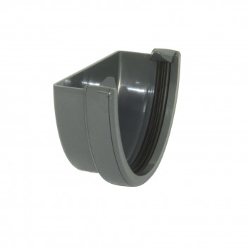 FLOPLAST 115MM REH1 HICAP EXTERNAL STOPEND ANTHRACITE GREY REH1AG