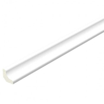 KARNDEAN SCOTIA WOOD EFFECT WHITE PAINTABLE SCOTIA 2400MM X 17.3MM X 1