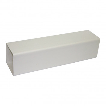 FLOPLAST 65MM WHITE SQUARELINE DOWNPIPE 4M FLORPS4