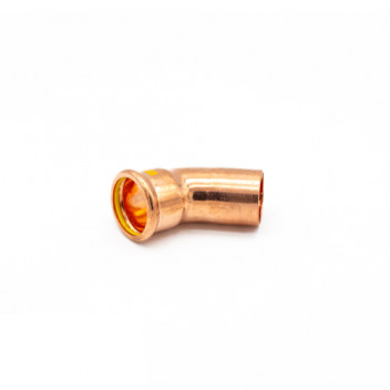 EPS  COPPER PRESS GAS 35MM 45D STRT ELBOW