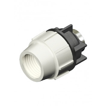 PLASSON FEMALE ADAPTOR BSP THREAD 50mm x 1 1/2\" 70305015