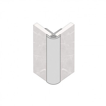 FIBO PROFILES POLISHED CHROME EXTERNAL PROFILE