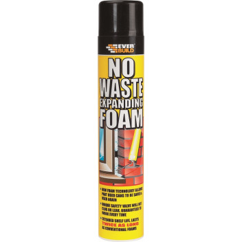 EVERBUILD NO WASTE EXPANDING FOAM 750ML