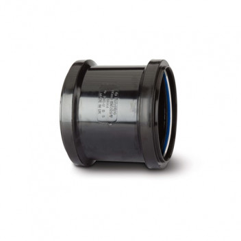 TUPLING 82MM DOUBLE SOCKET BLACK