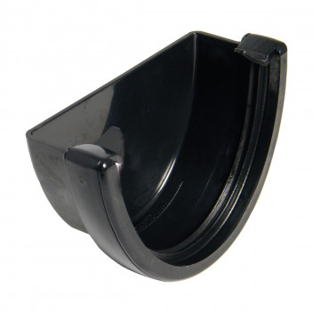 FLOPLAST 115MM REH1 HICAP EXTERNAL STOPEND BLACK REH1B