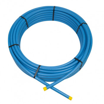 FLOPLAST 63MM X 25M MDPE PIPE-BLUE