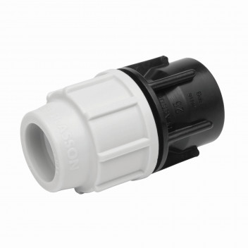 PLASSON FEMALE ADAPTOR BSP THREAD 20mm x 1/2\" 70302005