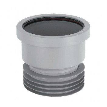 MCALPINE GREY DRAIN CONNECTOR 4\" DC1-GR