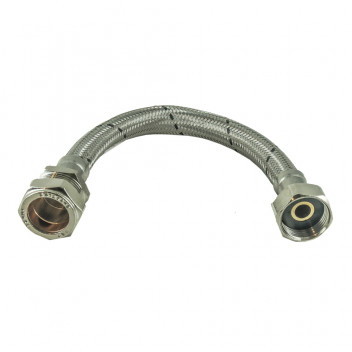 15MM x 1/2\" FLEXIBLE TAP CONNECTOR MAXI BORE WRAS