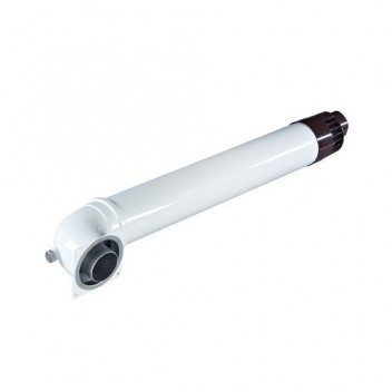 BAXI MULTIFIT 850MM STD HORIZ FLUE WITH LOW PROFILE ELBOW