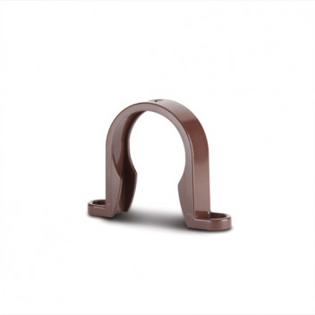 TUPLINGS 32MM ABS PIPE CLIP BROWN
