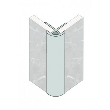 FIBO PROFILES ALUMINIUM SMALL L-SHAPED PROFILE 2.4M LONG