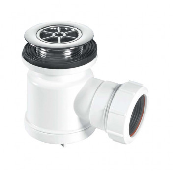 MCALPINE SHOWER TRAP 19MM SEAL 70MM FLANGE CP STW3-R