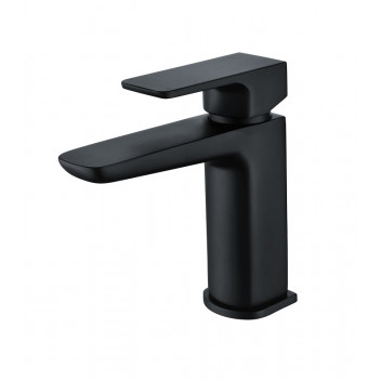 RELION BELA BLACK MONO BASIN MIXER C/W CLICKER WASTE