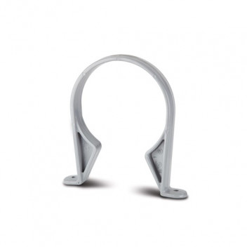 TUPLING 82MM SADDLE BRACKET FOR PIPE GREY